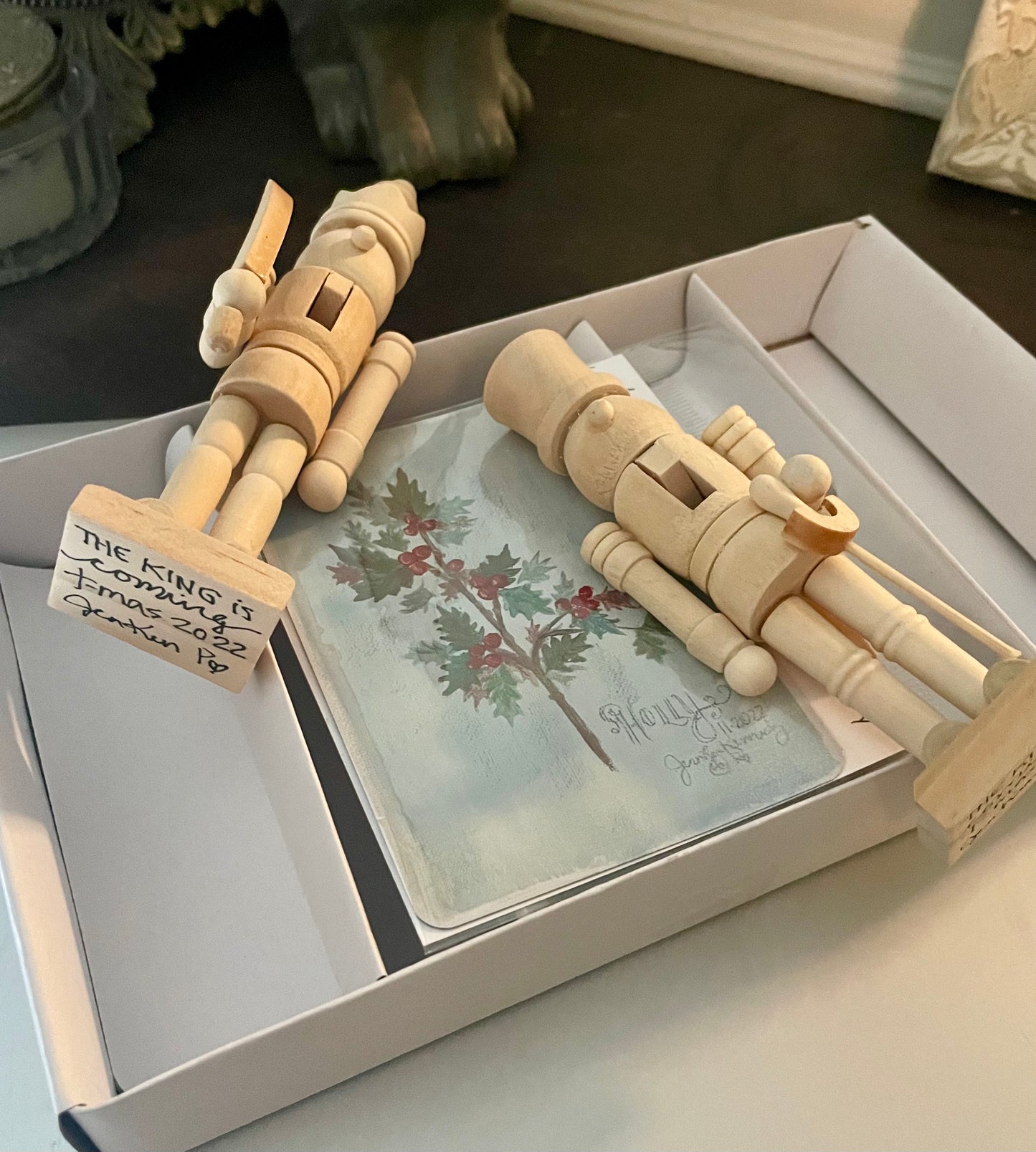 5in Raw Wood Nutcracker