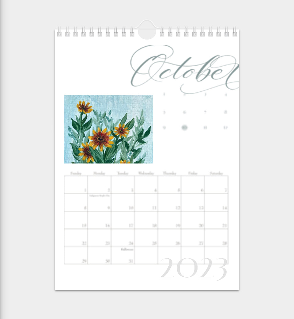 2023 Pirouetting Heart Art Cover Calendar