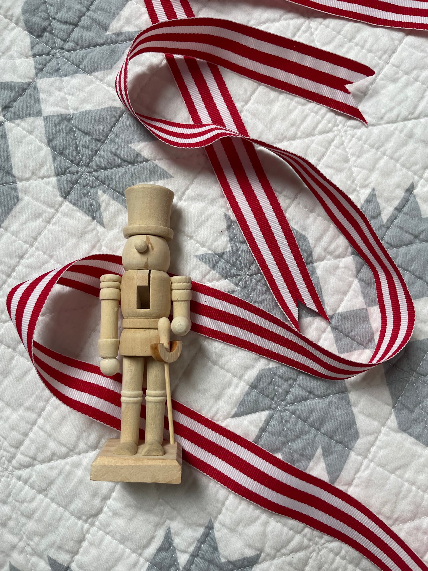 5in Raw Wood Nutcracker