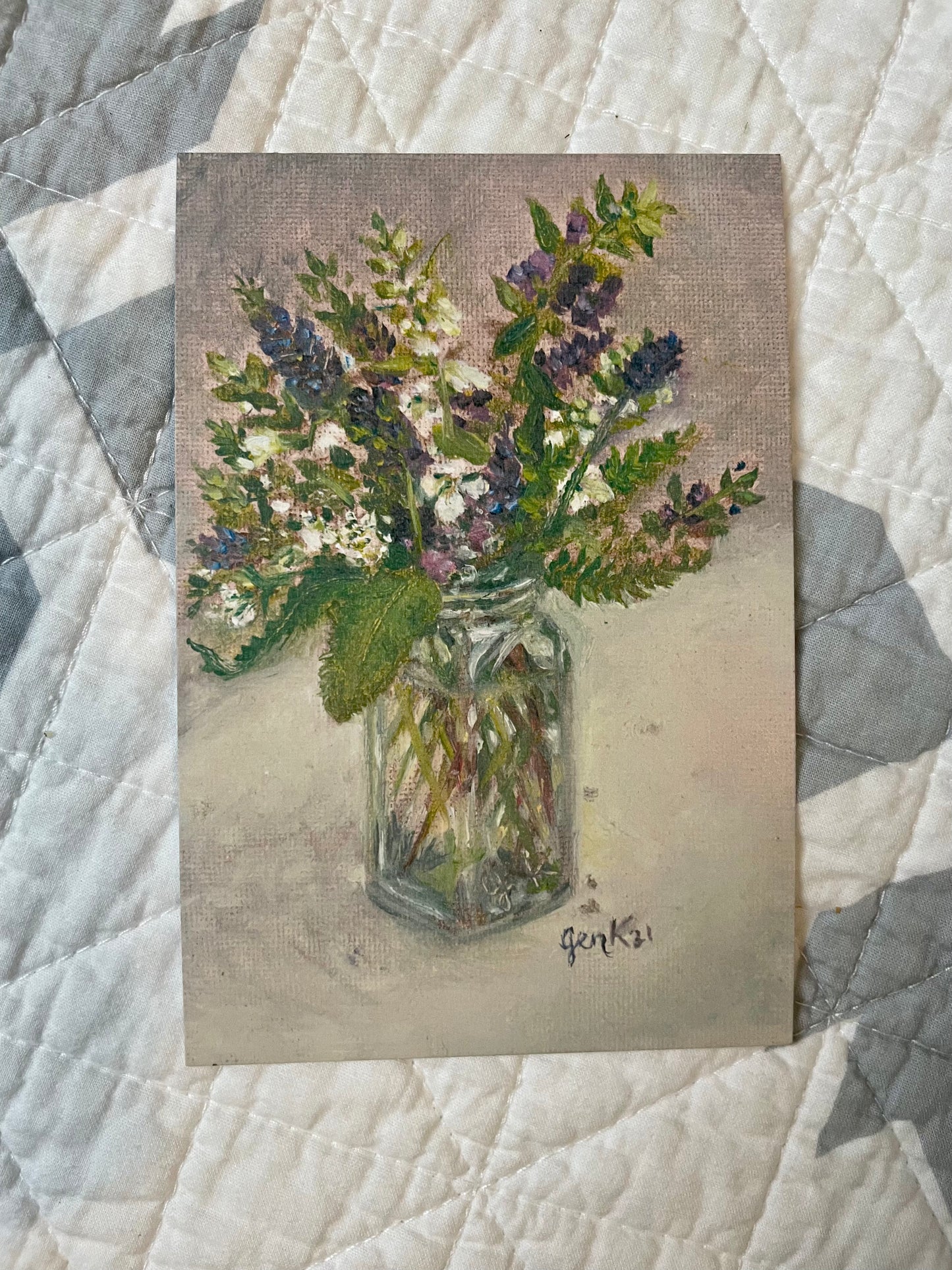 4x6 Summer’s End Note Card