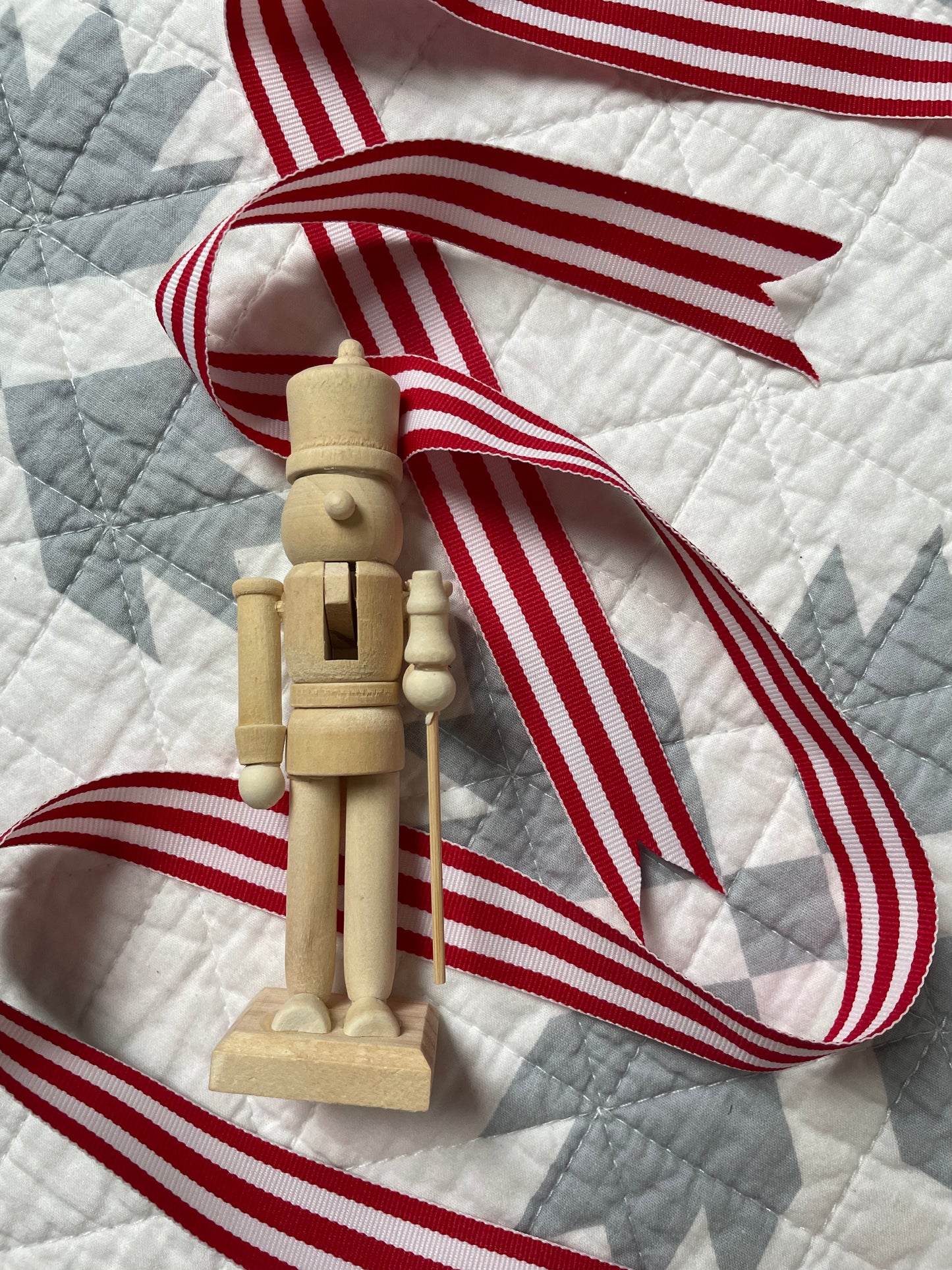 5in Raw Wood Nutcracker