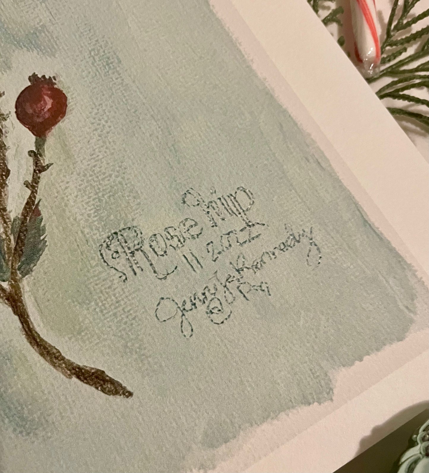 2022 Christmas Greenery Prints