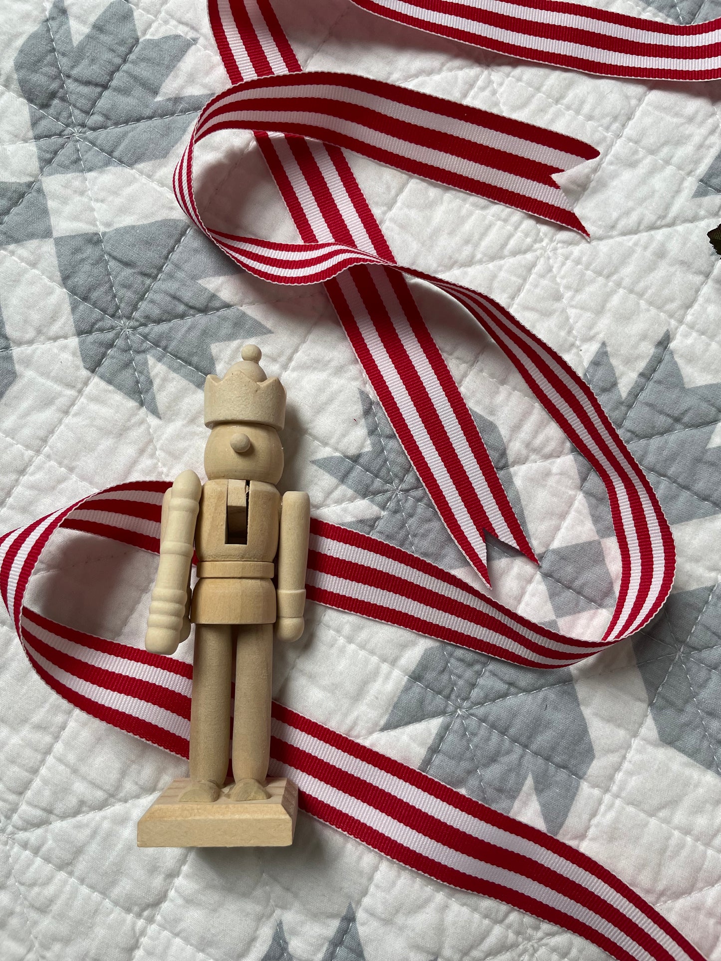 5in Raw Wood Nutcracker