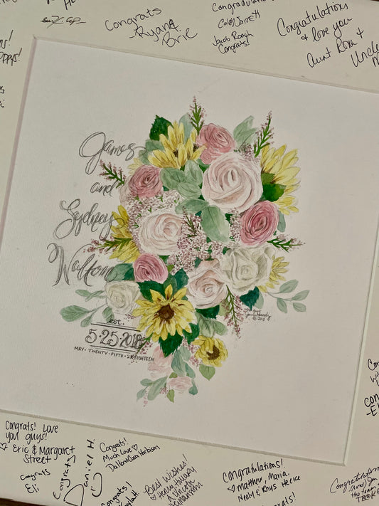 Commission: Wedding Bouquet