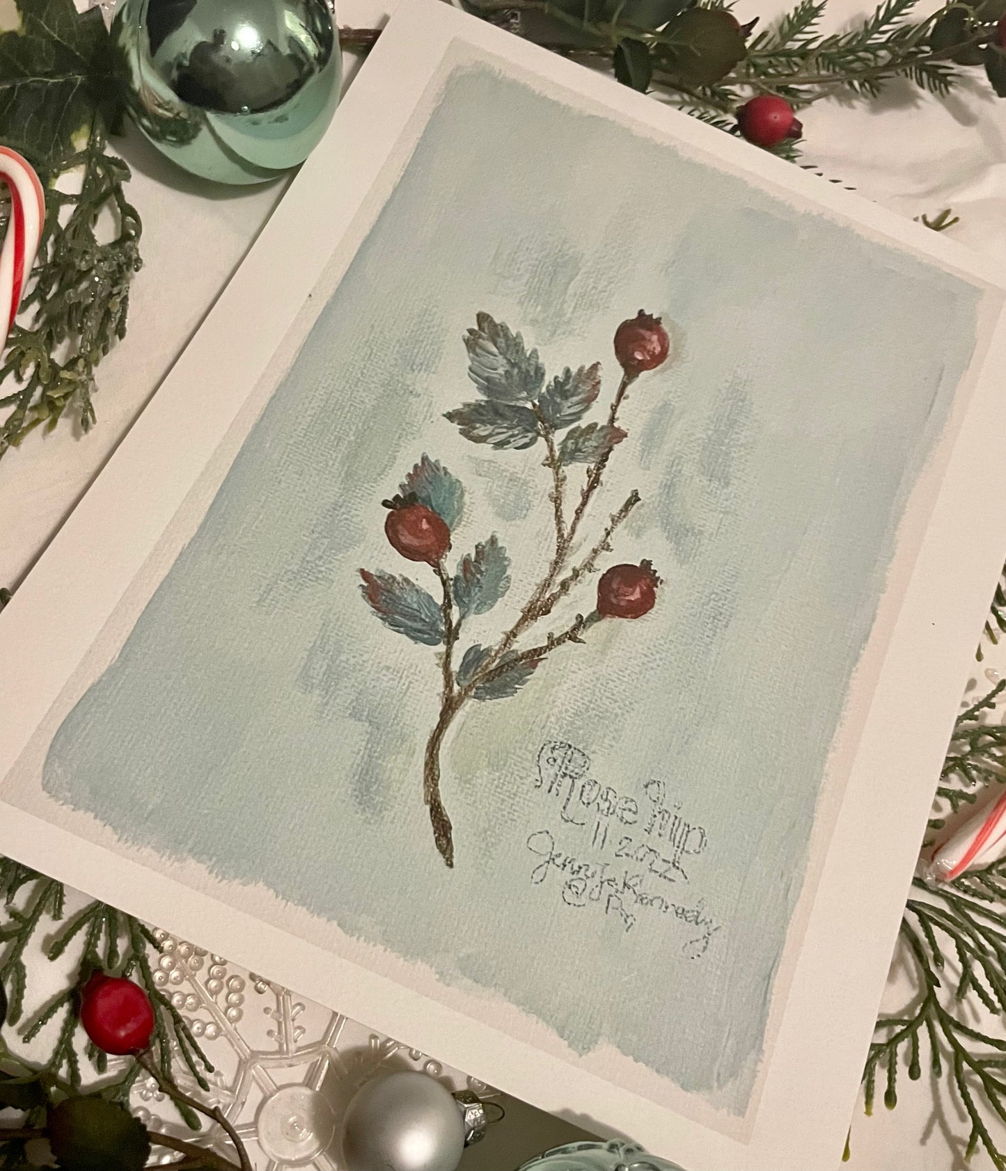 2022 Christmas Greenery Prints