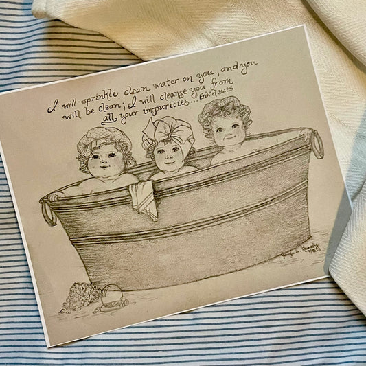 Archive Sketch: Bathing beauties