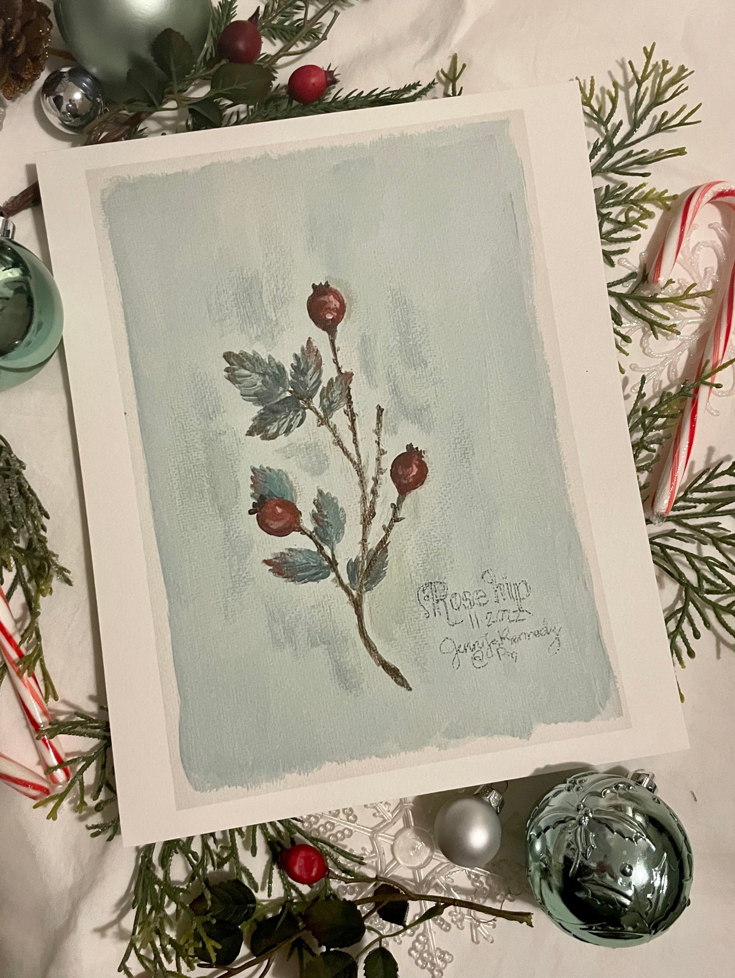 2022 Christmas Greenery Prints