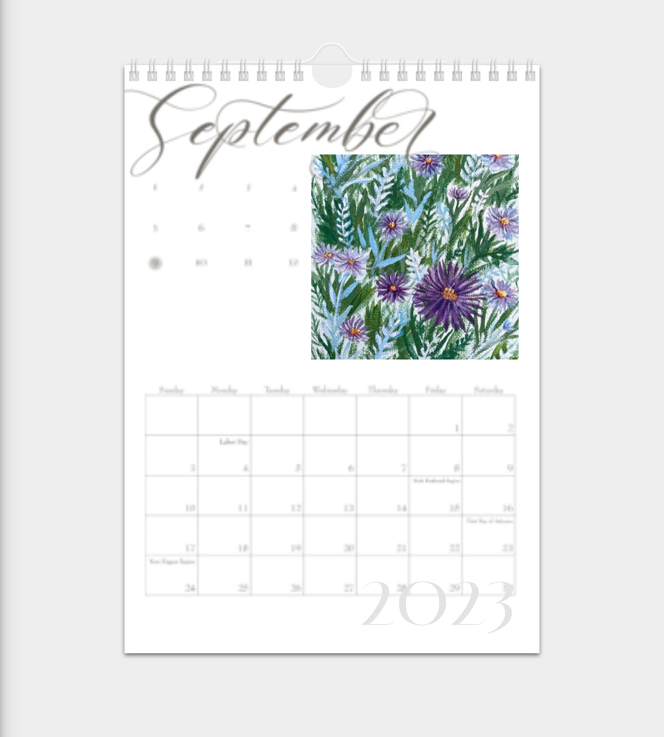 2023 Pirouetting Heart Art Cover Calendar