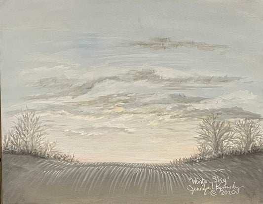 Fine Art Print: Winter Sky